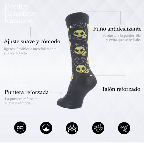 MEDIA CASUAL DIVERTIDA DISEÑO DE ALIEN