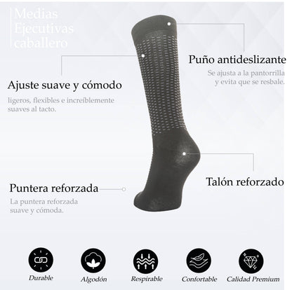 PACK DE 3 MEDIAS EJECUTIVAS