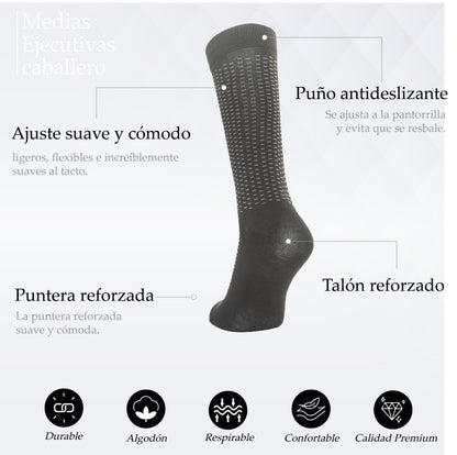 PACK DE 3 MEDIAS EJECUTIVAS