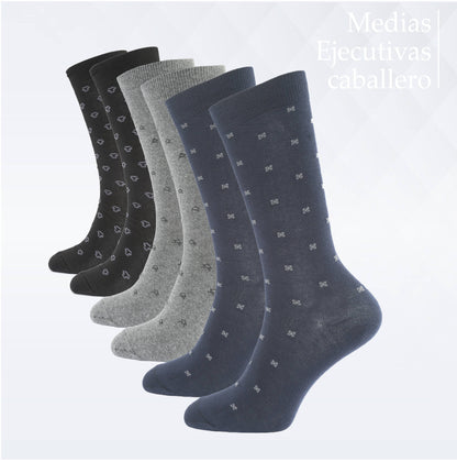PACK DE 3 MEDIAS EJECUTIVAS