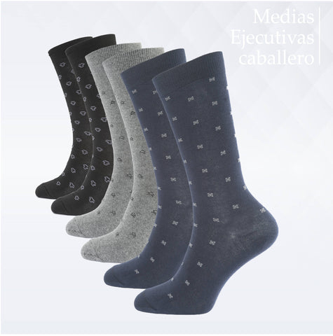 PACK DE 3 MEDIAS EJECUTIVAS