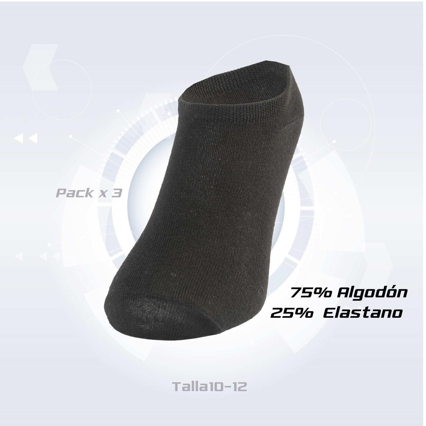 PACK DE 3 MEDIAS INVISIBLES
