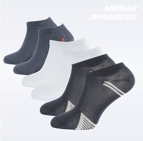 PACK DE 3 MEDIA INVISIBLE