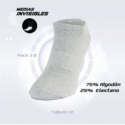 PACK DE 3 MEDIA INVISIBLE