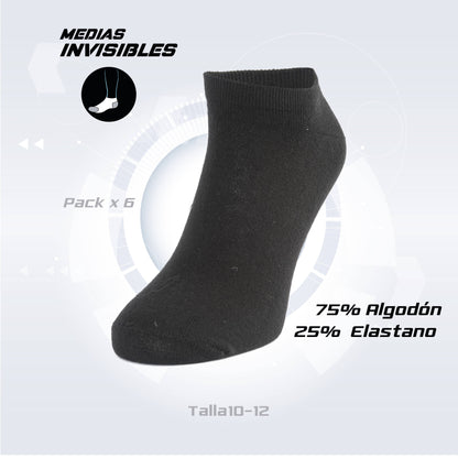 PACK DE 3 MEDIA INVISIBLE