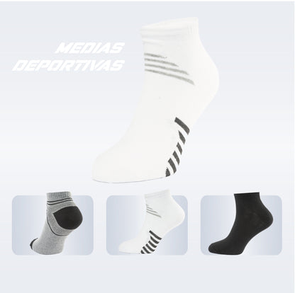 PACK DE 3 MEDIA TOBILLERA
