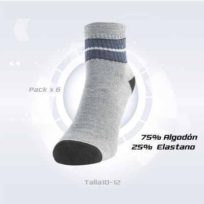 PACK DE 3 MEDIAS TENNIS