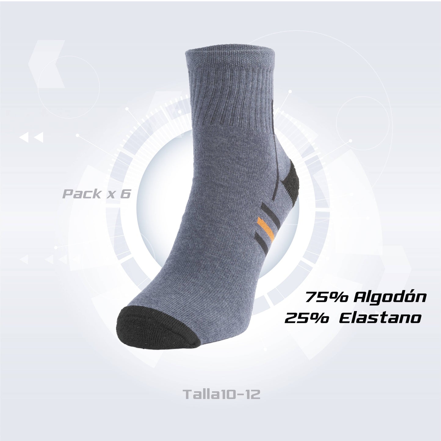 PACK DE 3 MEDIAS TENNIS