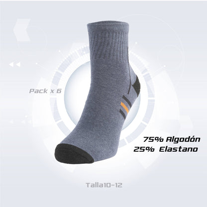 PACK DE 3 MEDIAS TENNIS