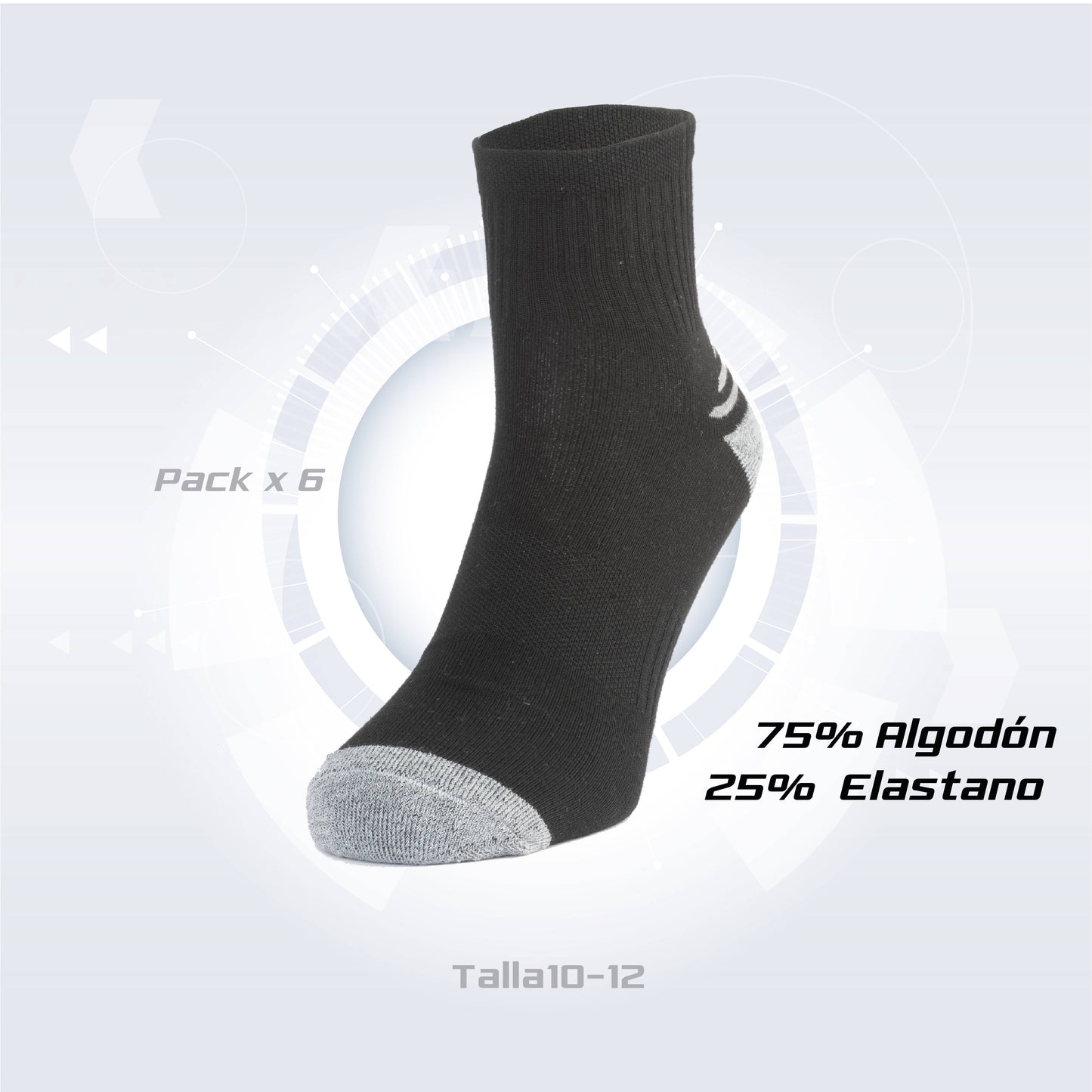 PACK DE 3 MEDIAS TENNIS