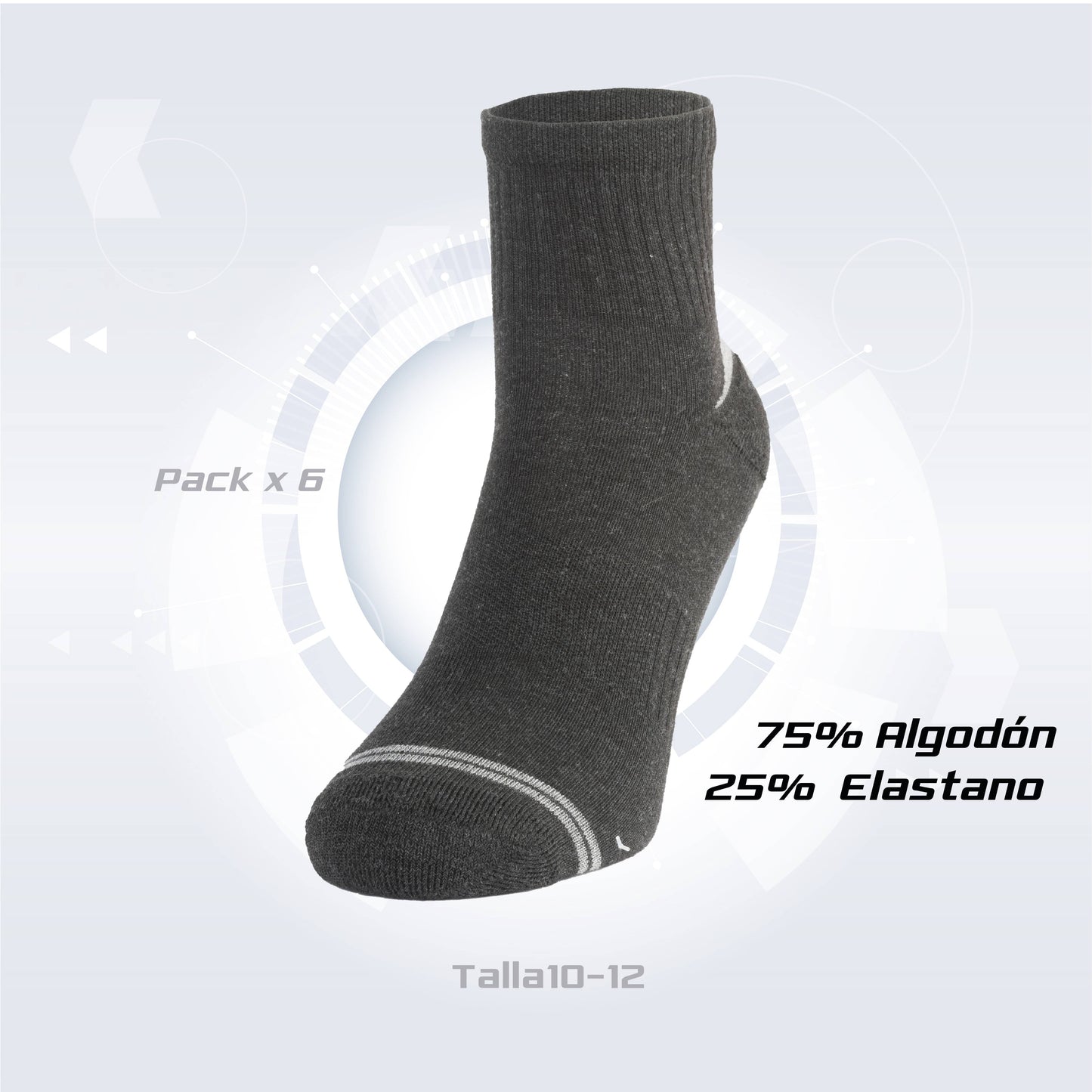 PACK DE 3 MEDIAS TENNIS