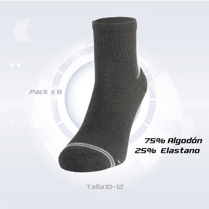 PACK DE 3 MEDIAS TENNIS