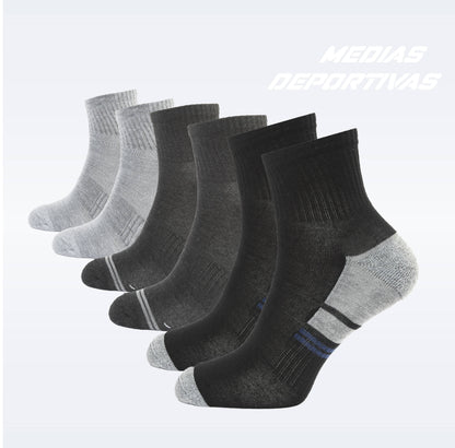 PACK DE 3 MEDIAS TENNIS