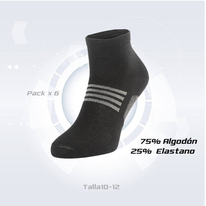 PACK DE 3 MEDIAS ZAPATILLAS