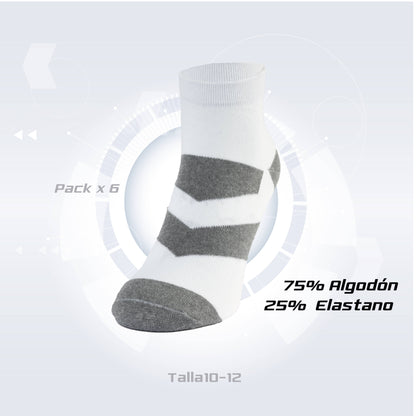 PACK DE 3 MEDIAS ZAPATILLAS