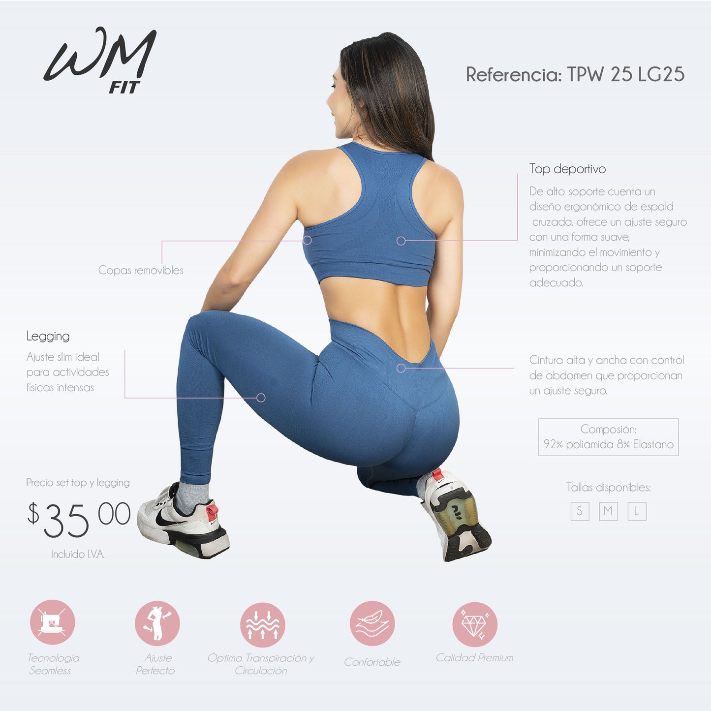 DEPORTIVO SEAMLESS 25