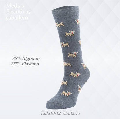 MEDIA CASUAL DIVERTIDA DISEÑO DE PERRITO