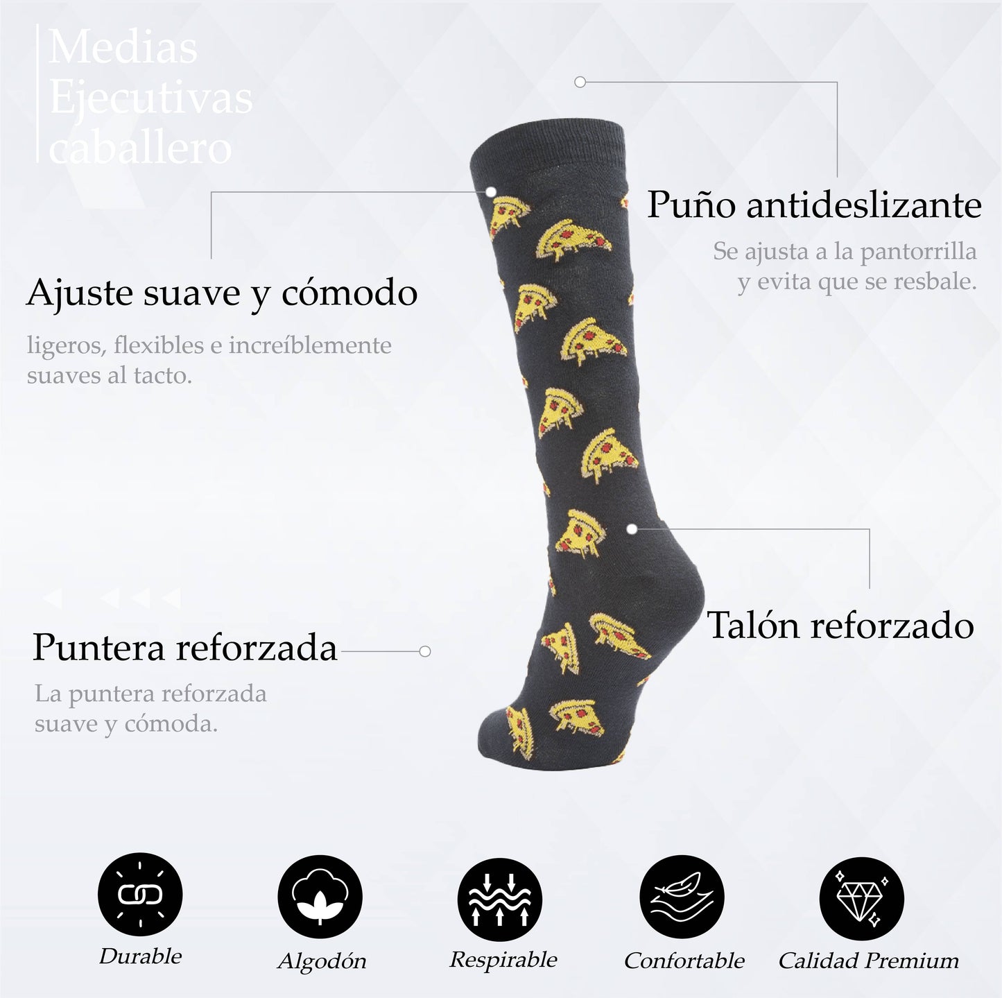 MEDIA CASUAL DIVERTIDA DISEÑO DE PIZZA